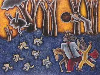 Den Mond spinnen, 1991